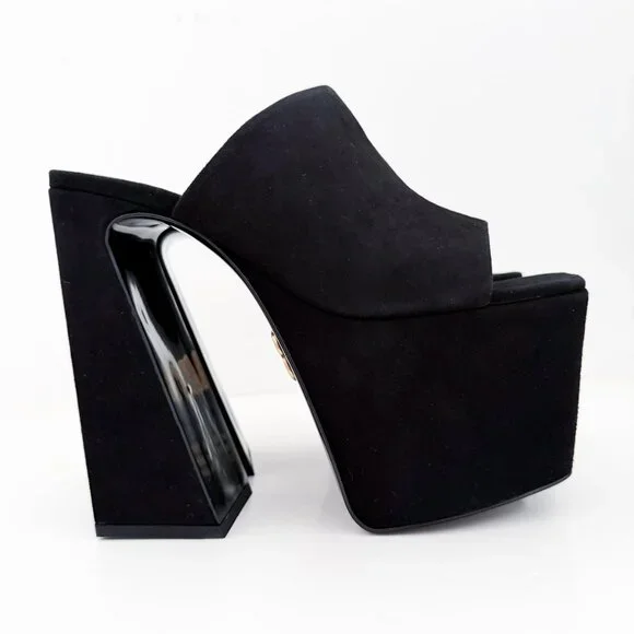 Brandon Blackwood Harlo Mule Platform Sandal - Picture 5 of 16